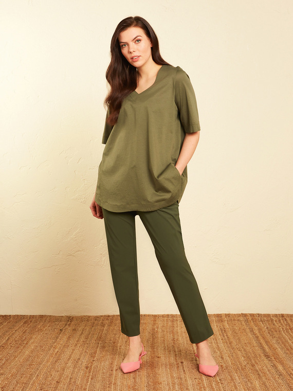 Elena Mirò Pantaloni joggers in tessuto sensitive Donna