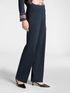 Pull-on trousers in Milano stitch image number 2