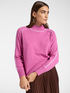 Wool jumper with contrasting edges image number 0