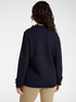 Viscose blend cardigan with fringes image number 1