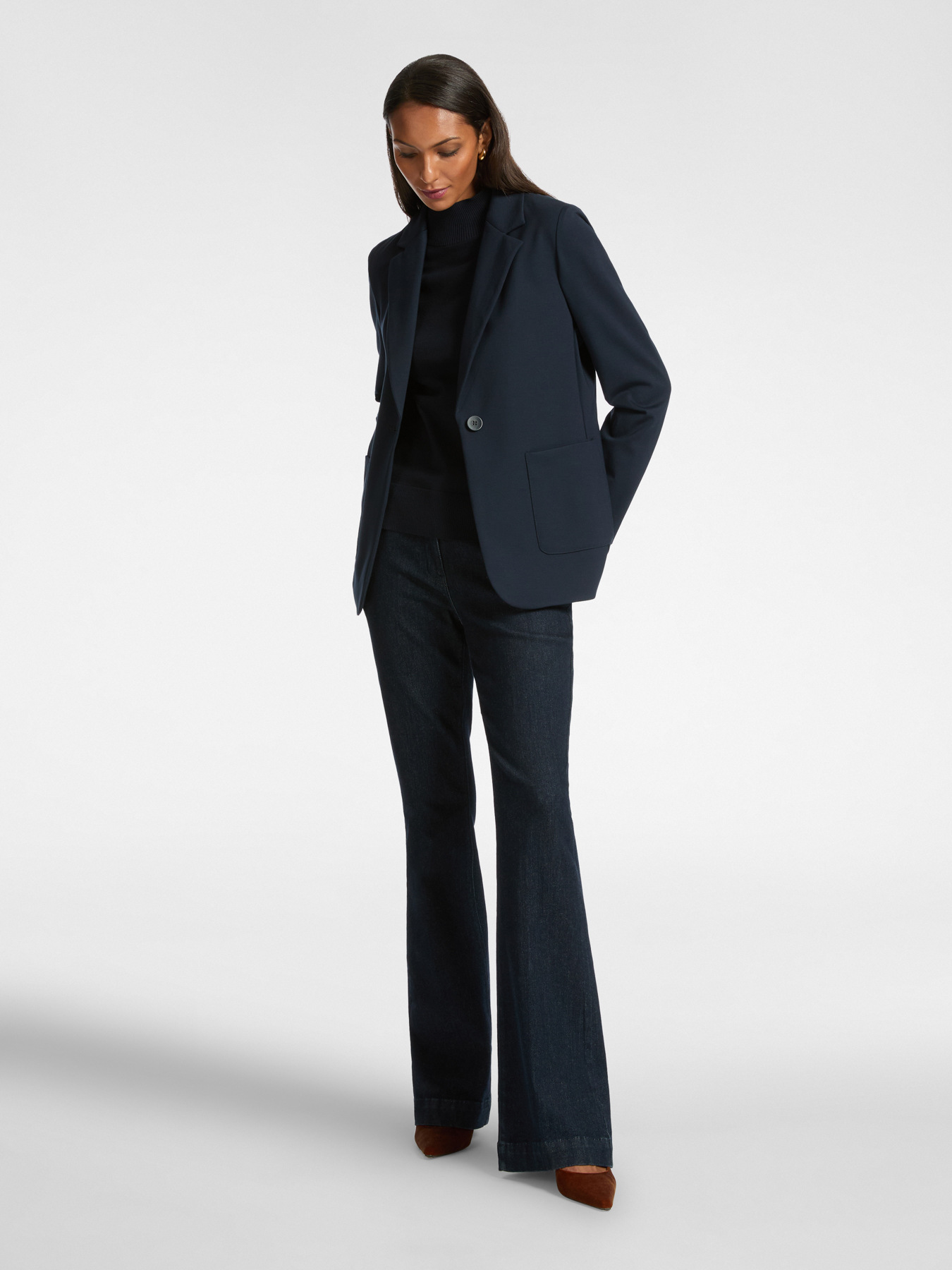 Blazer em malha Milano image number 2