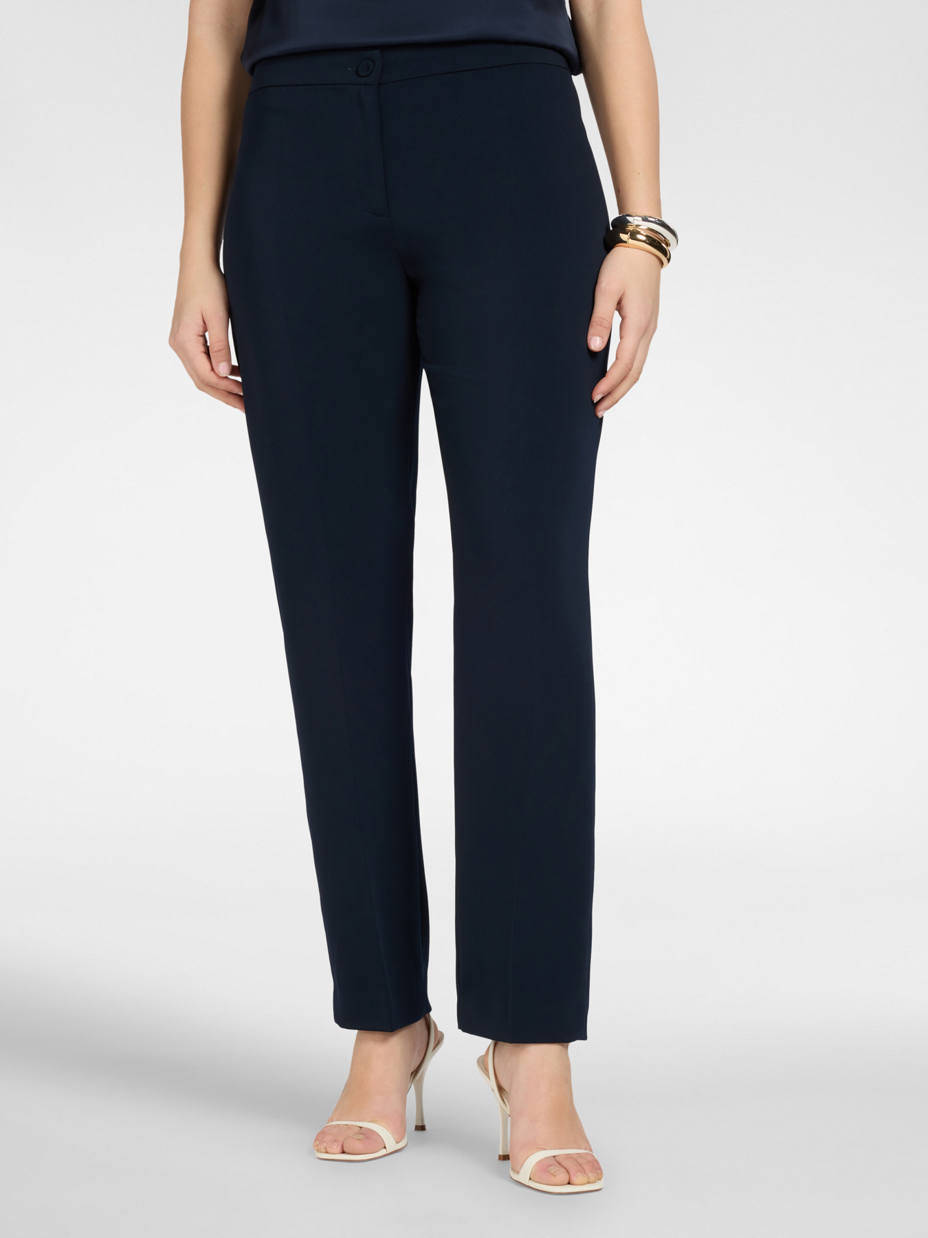 Pantalon en cr&ecirc;pe image number 2