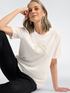 T-shirt en coton avec broderie Monogram image number 0
