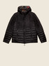 Elenamiro: Printed reversible down jacket_11