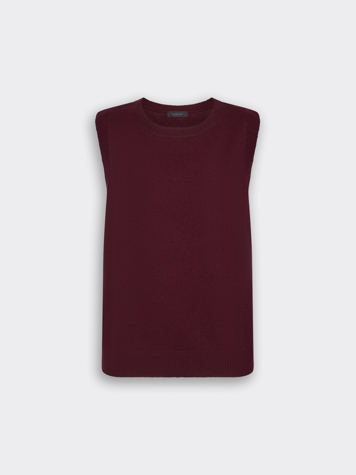 Maglia senza maniche in lana image number 4