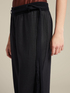 Linen trousers with belt image number 3