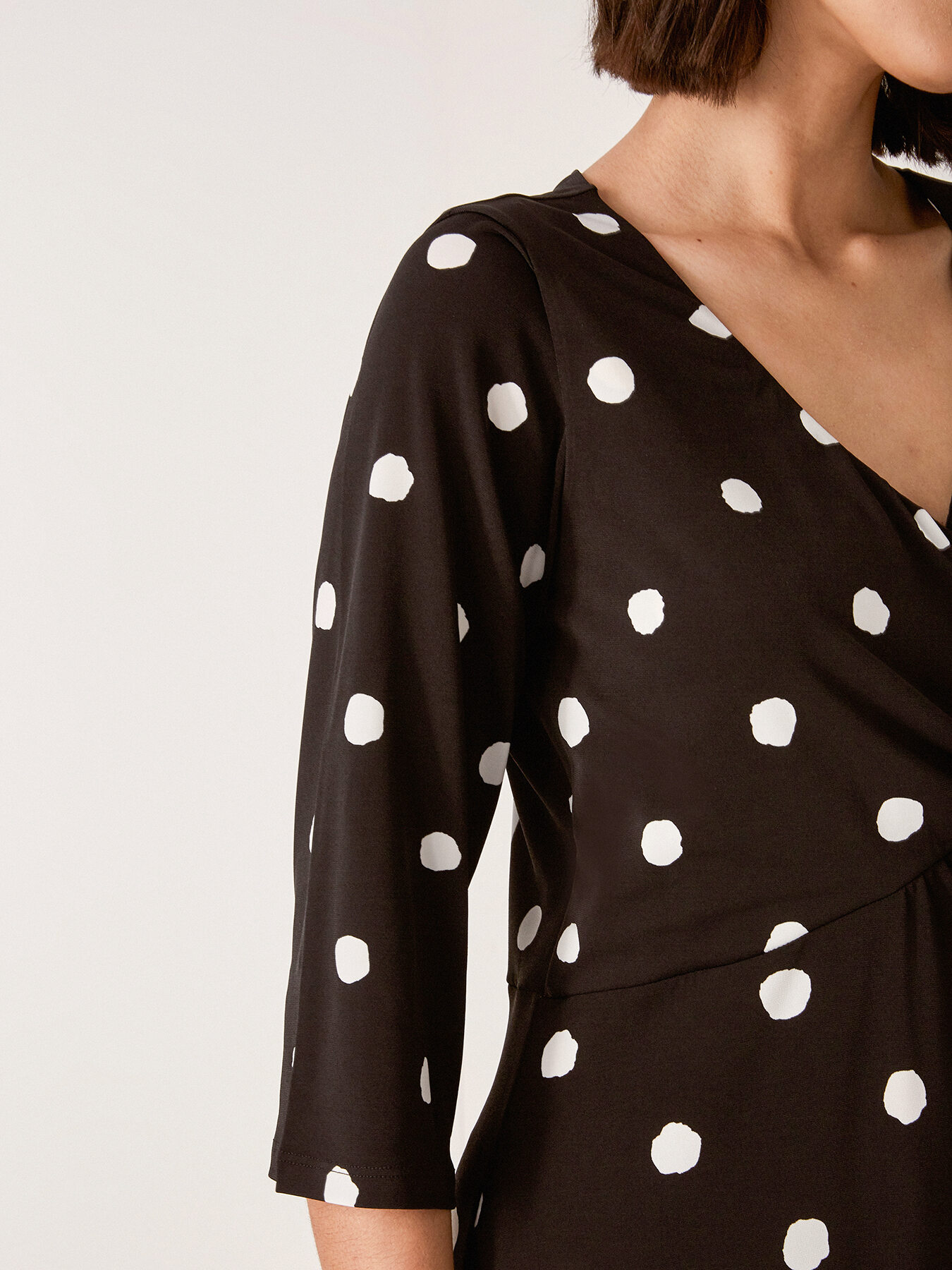 Abito lungo a pois image number 3