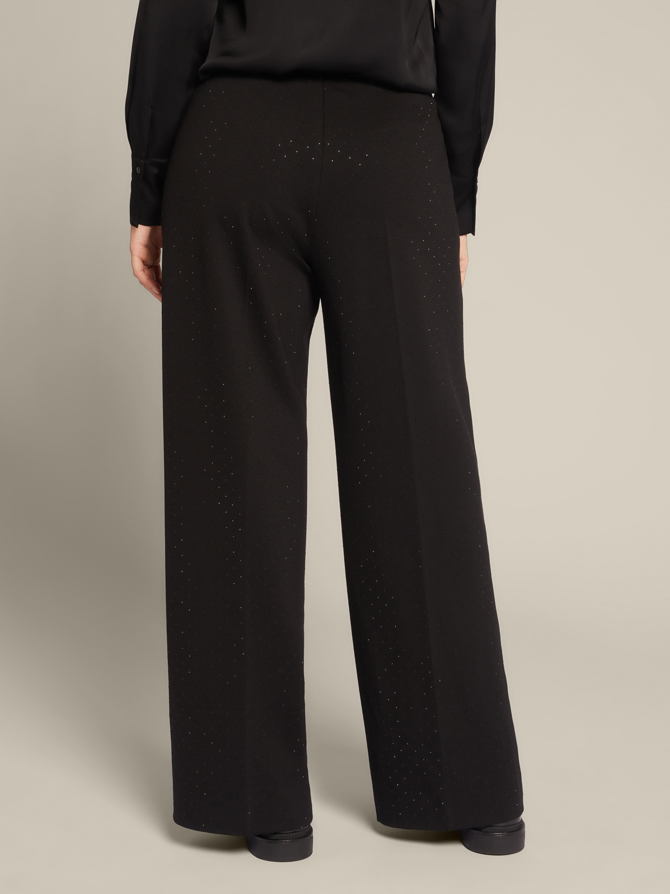 Koton Pantaloni Donna A Gamba Larga In Viscosa – Modello Beige Con Tasche – Taglia 46