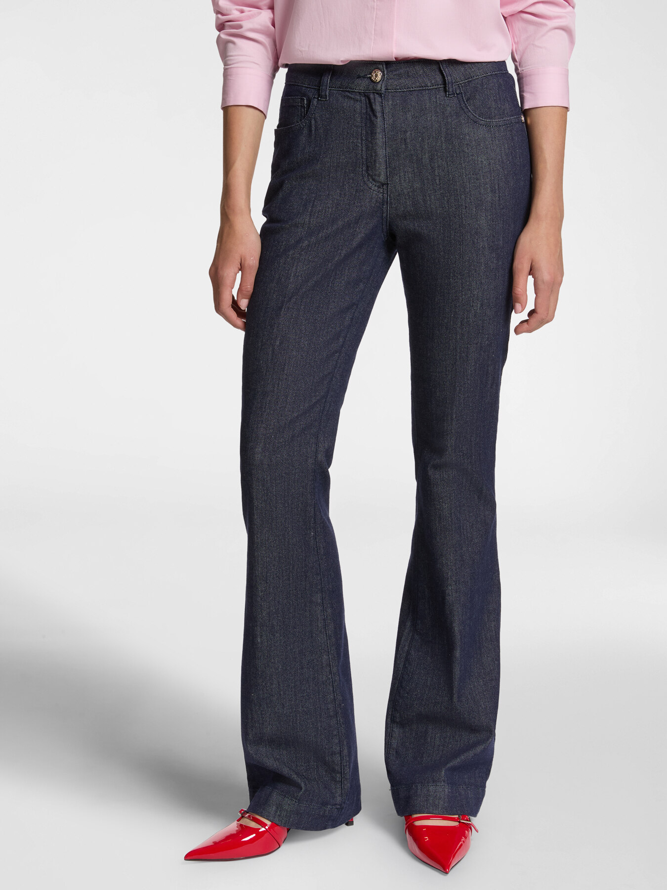 5 pocket flare jeans, "Florence" image number 2