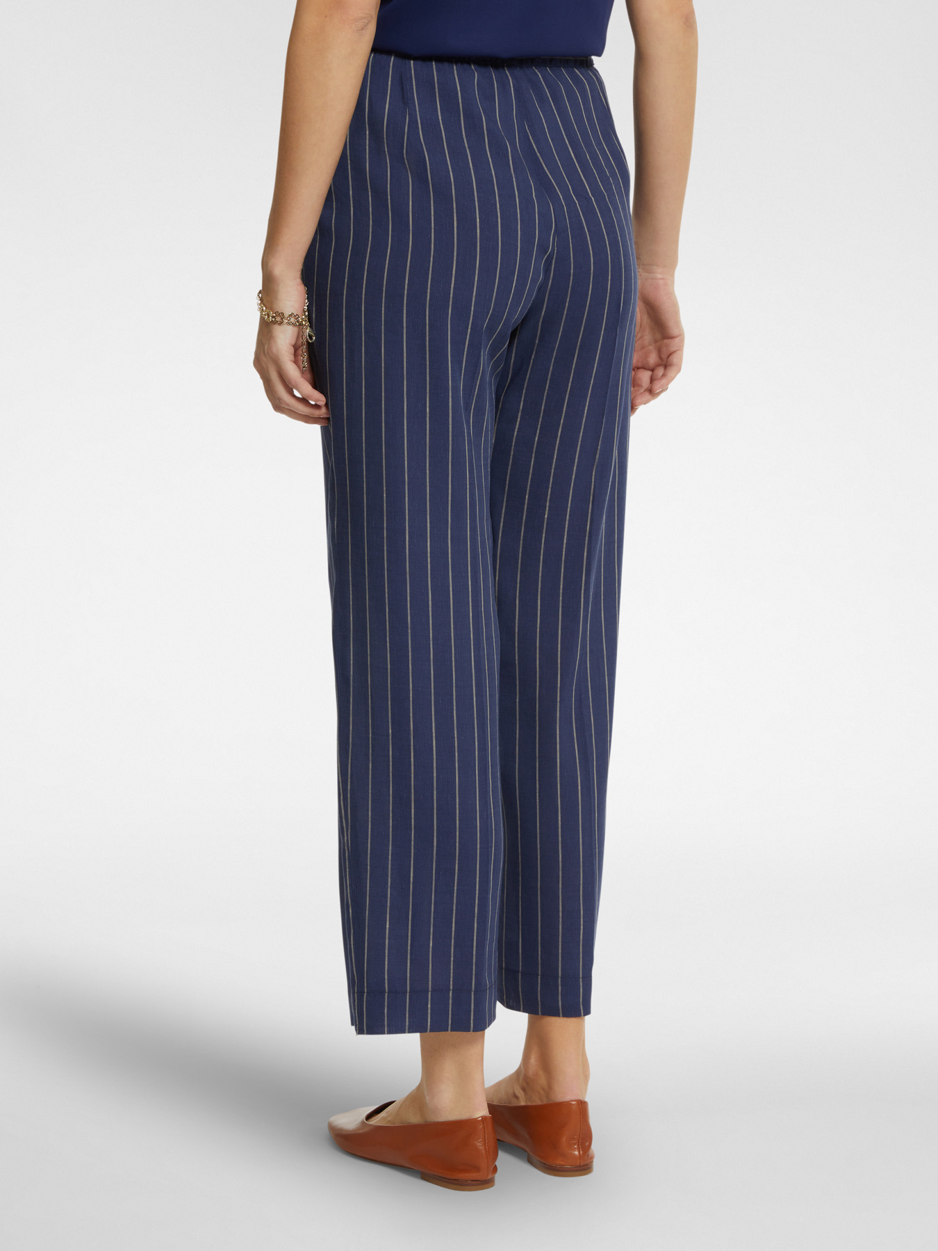 Pinstriped trousers image number 1