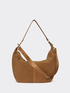 Grand sac HOBO en su&egrave;de image number 1