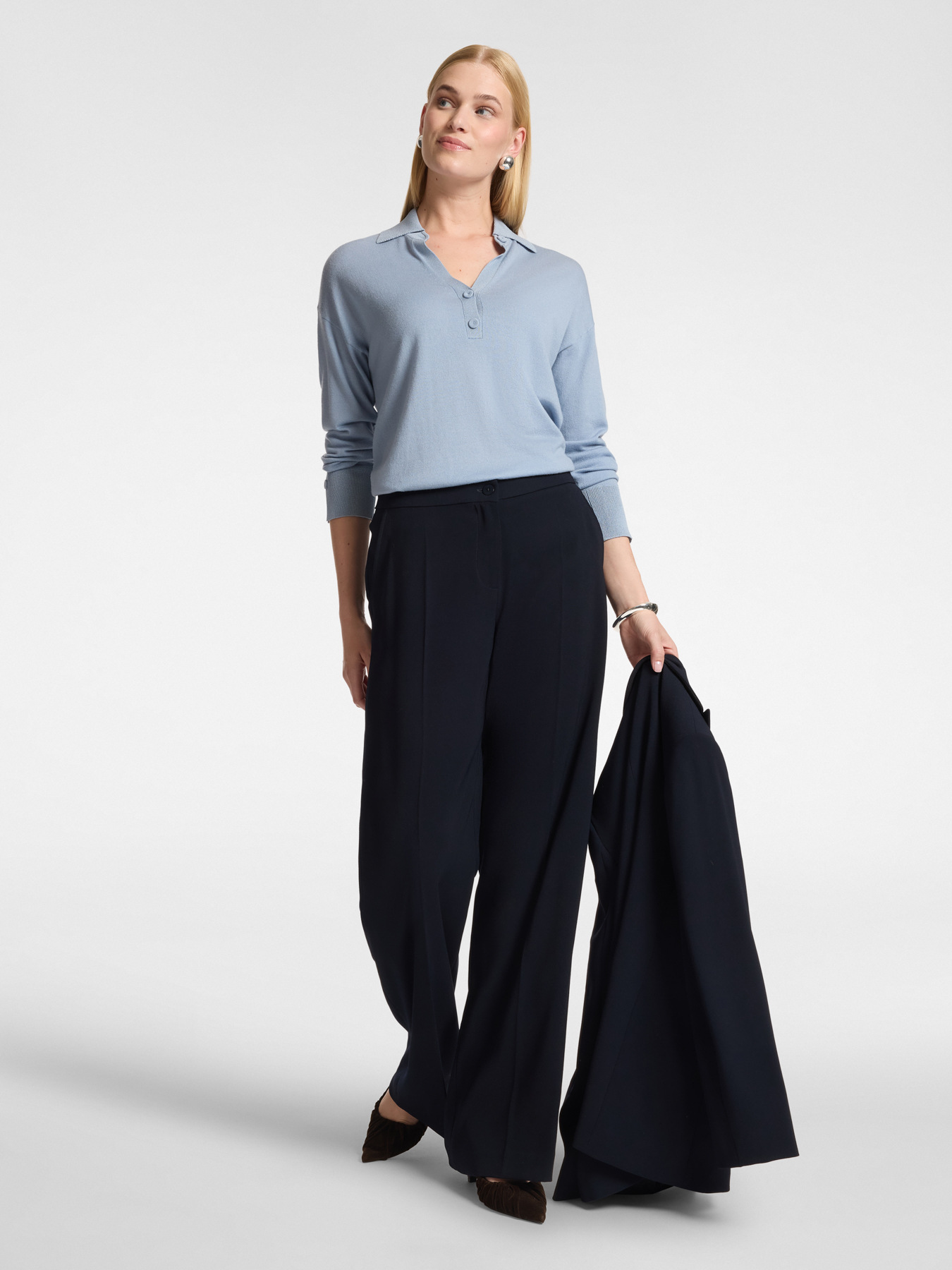 Polo en pure laine image number 2