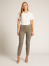 Pantalones skinny de cuadros image number 2