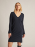 Viscose dress with flared cuffs image number 2
