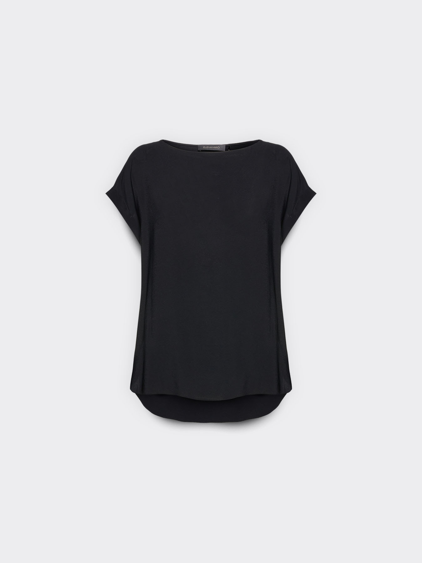 Blusa de crep&eacute; de China image number 4