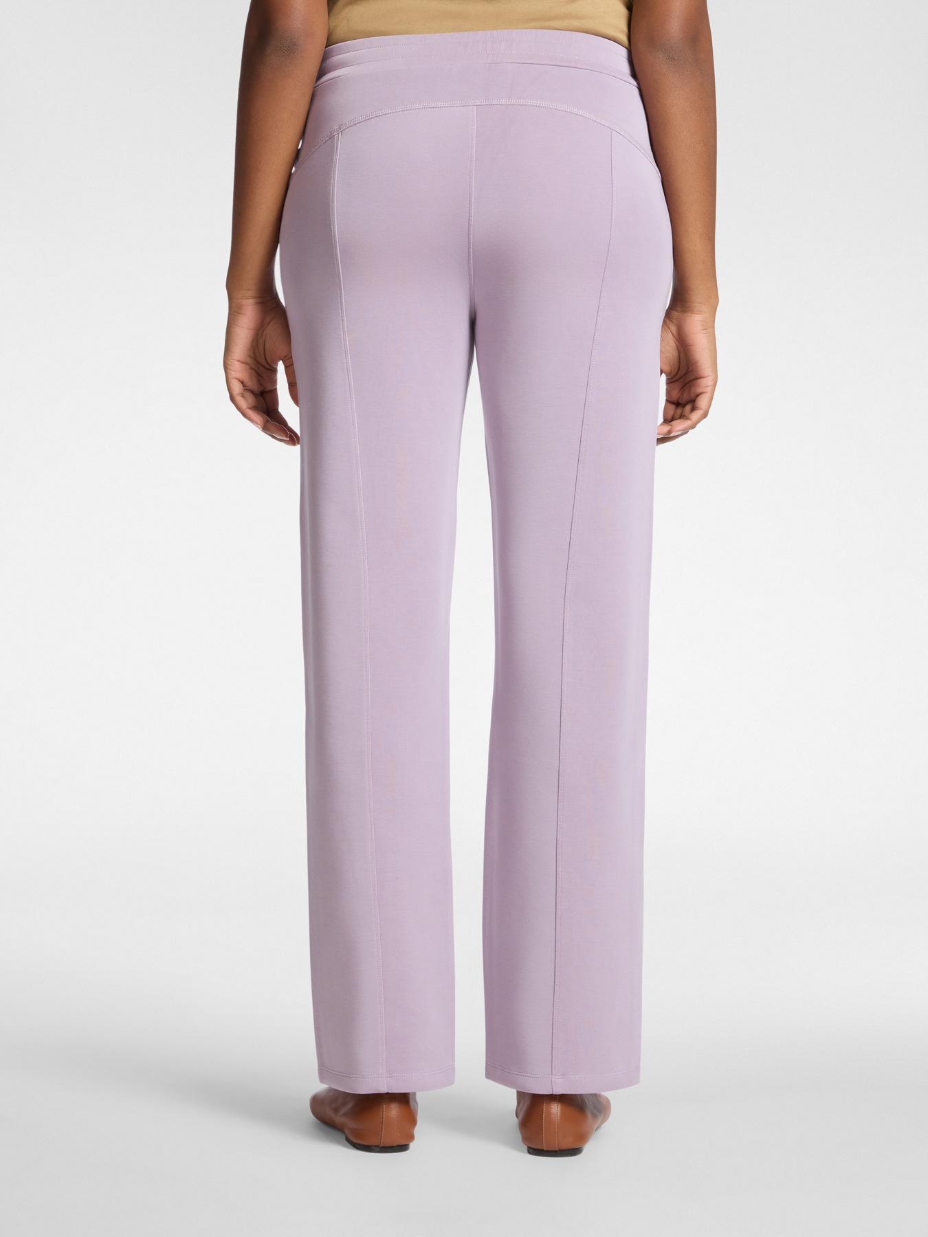 Palazzo pants in scuba image number 1