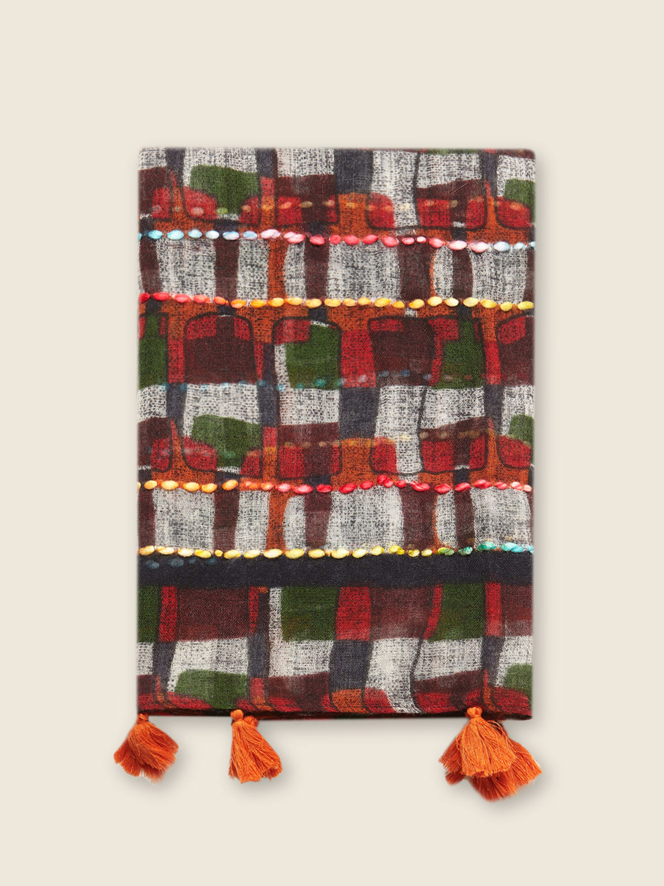 Sciarpa fantasia in lana image number 2