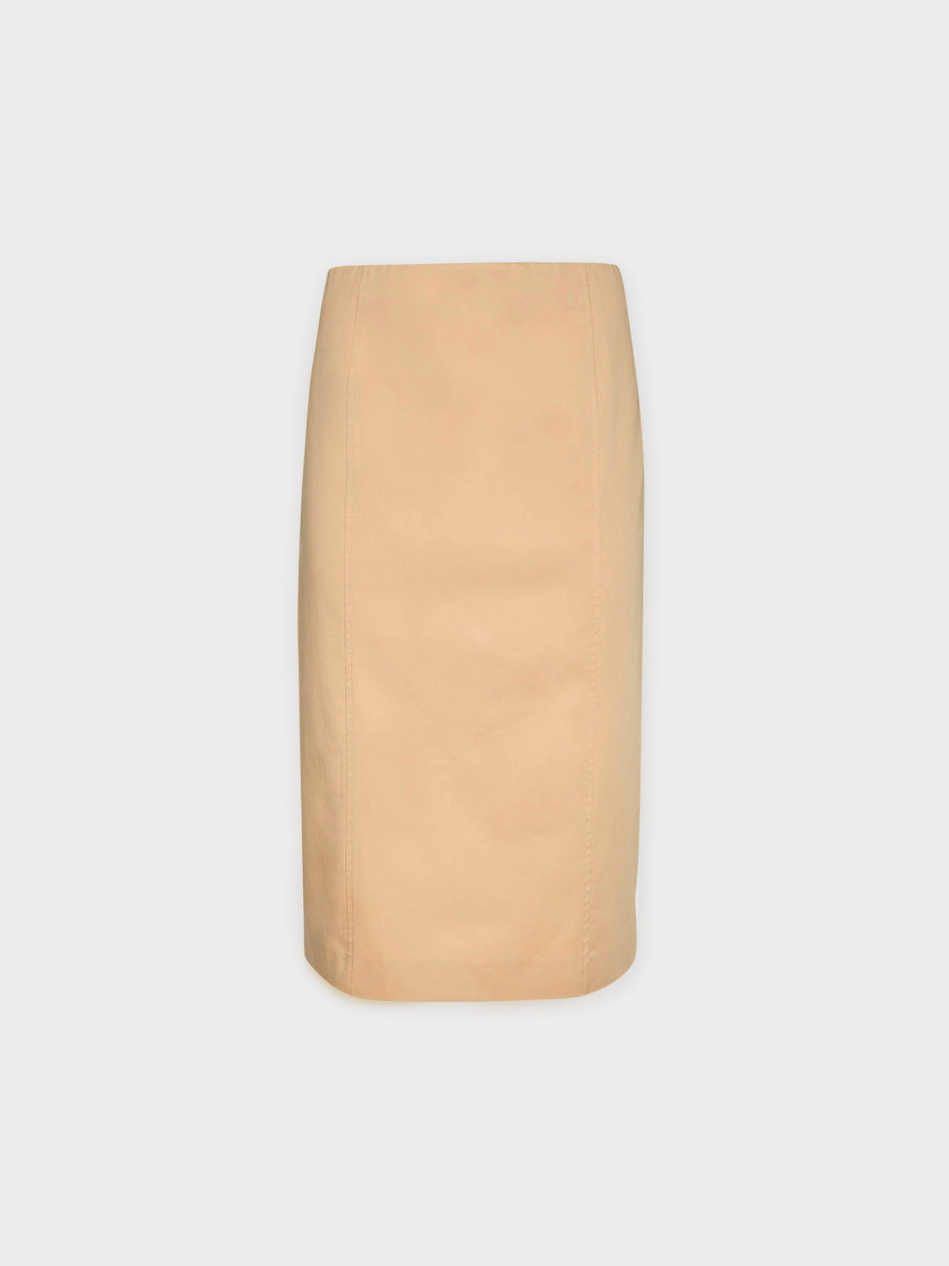 Gonna dritta tinta unita image number 4