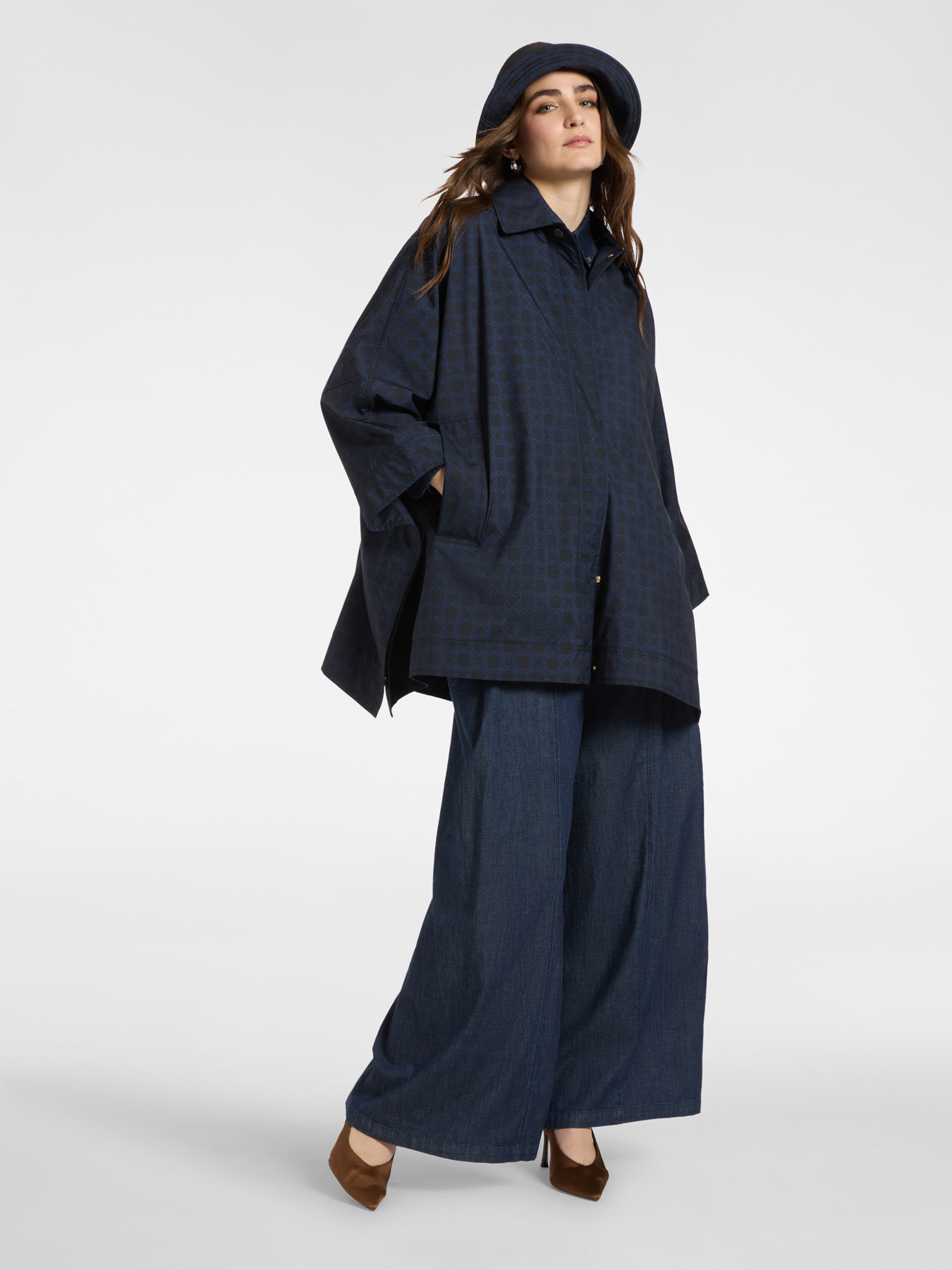 Monogram nylon caban image number 0