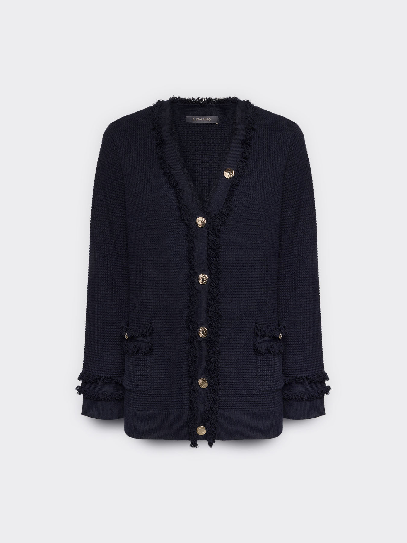 Cardigan &agrave; franges image number 4