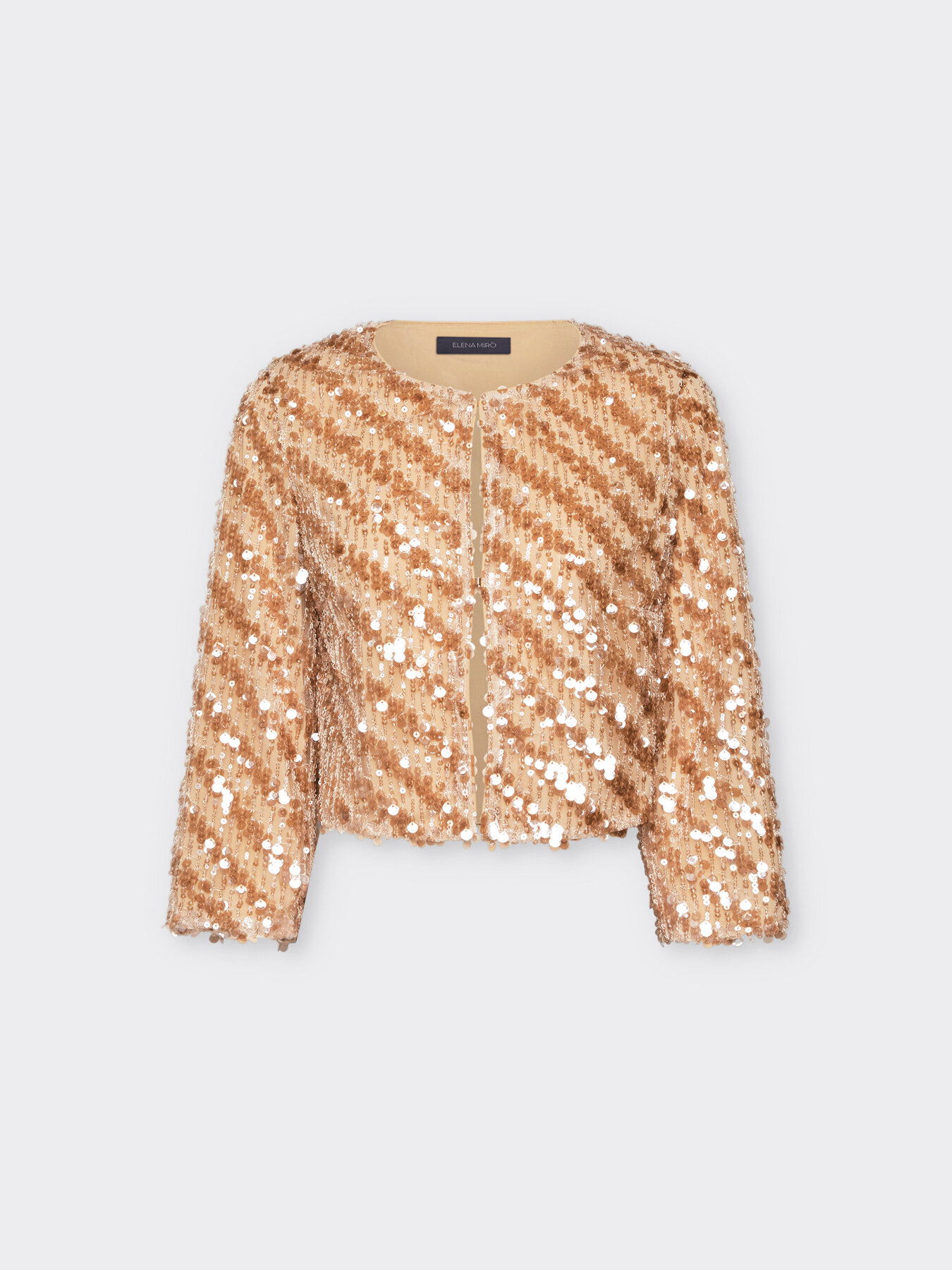 Embroidered boxy jacket image number 4