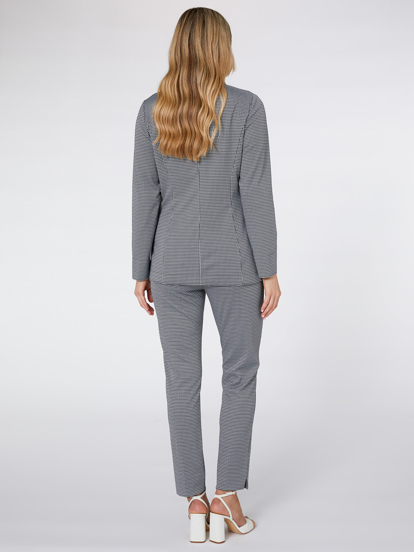 Jacquard blazer jacket image number 2