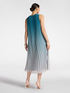Long pleated dress image number 1