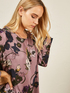 Elenamiro: Blusa de cetim floral_1