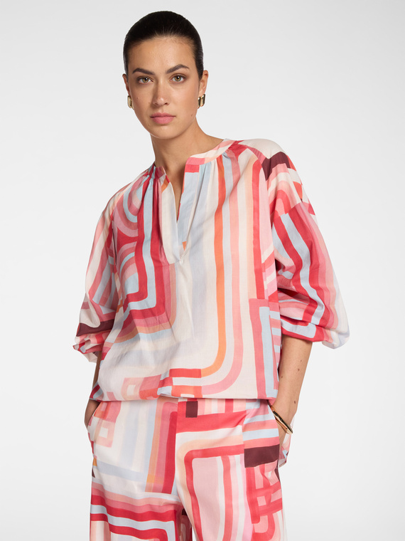 Printed blouse