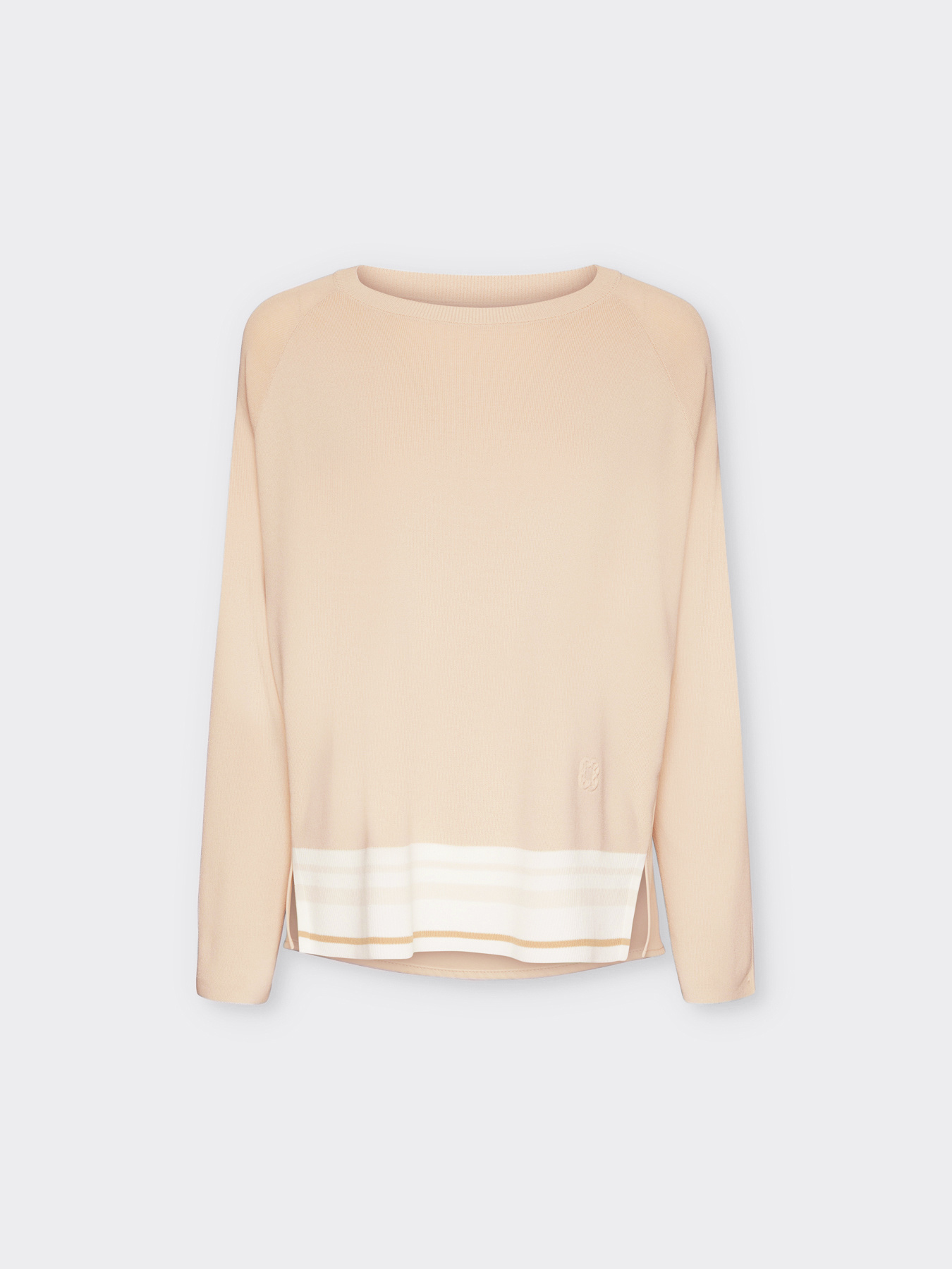 Pull avec bord &agrave; rayures image number 4