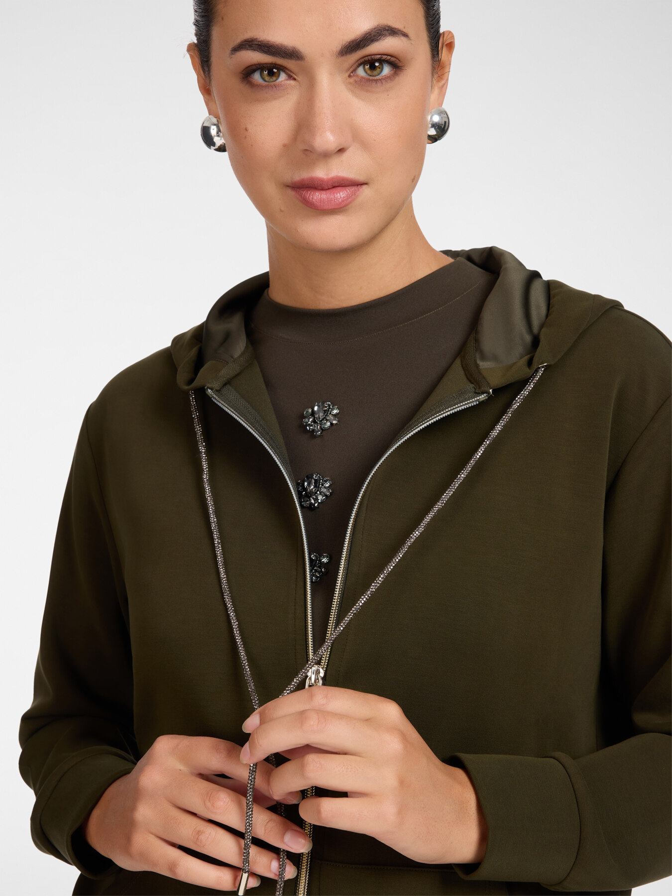 Kapuzenpullover aus Modal-Mischgewebe image number 3