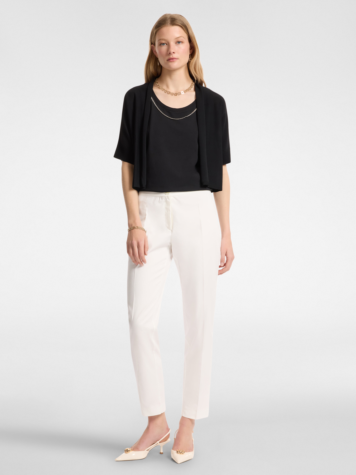 Cobre-ombros em tric&ocirc; image number 2