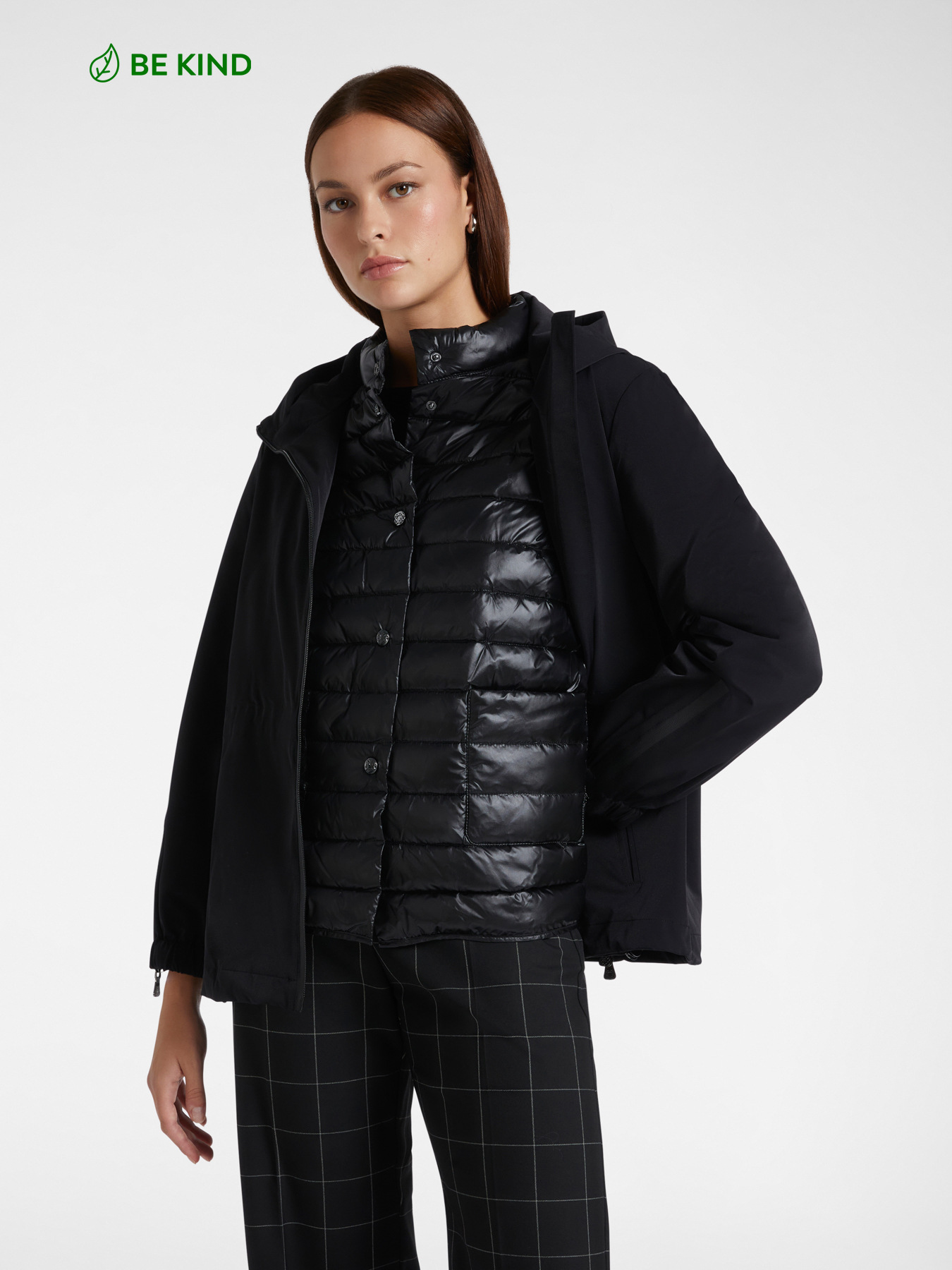 Abnehmbarer kurzer Parka image number 0