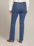 Jeans flare in denim stretch image number 2