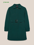 Wattierter Trenchcoat mit G&uuml;rtel image number 4