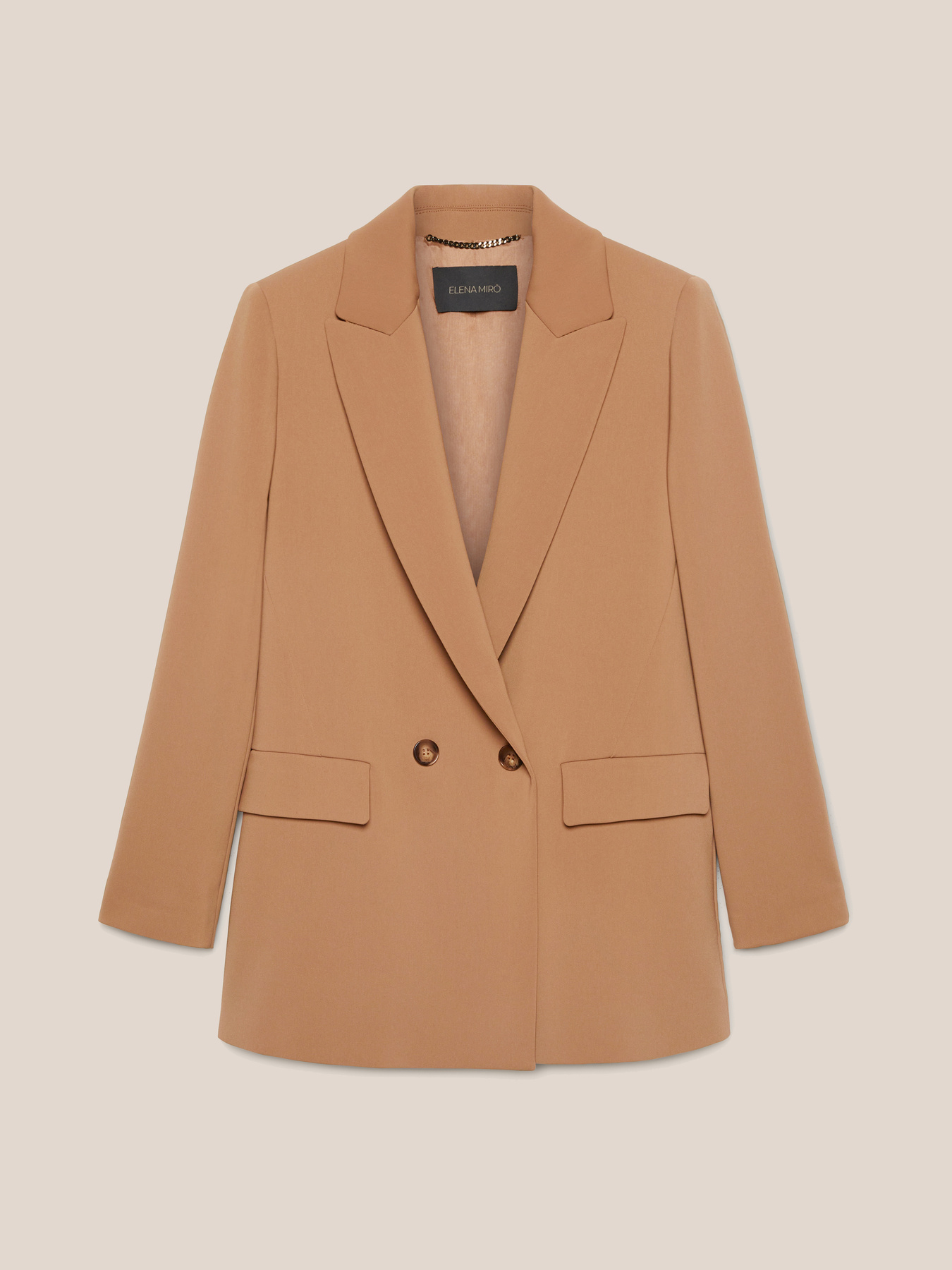 Giacca in cady fluido stretch image number 7