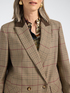 Doppelreihiger Blazer mit Prince-of-Wales-Muster image number 3