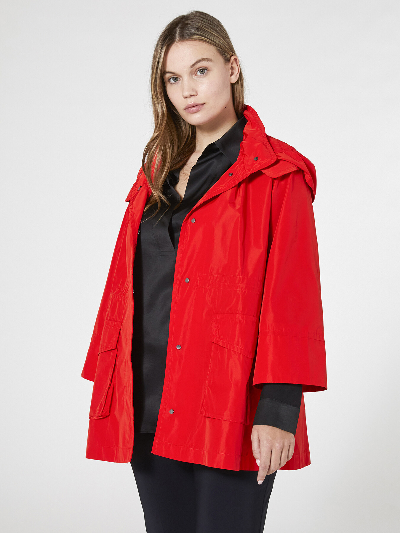 Taft-Parka mit Kapuze image number 2