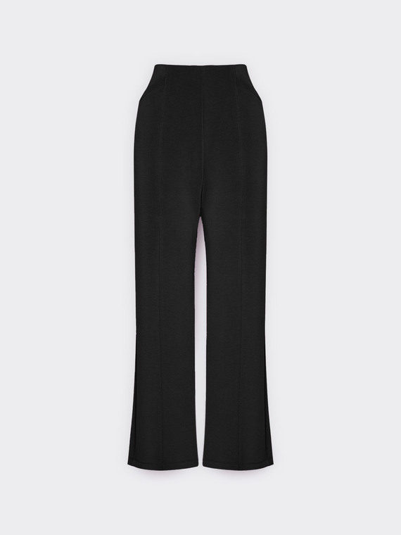 Palazzo pants in scuba