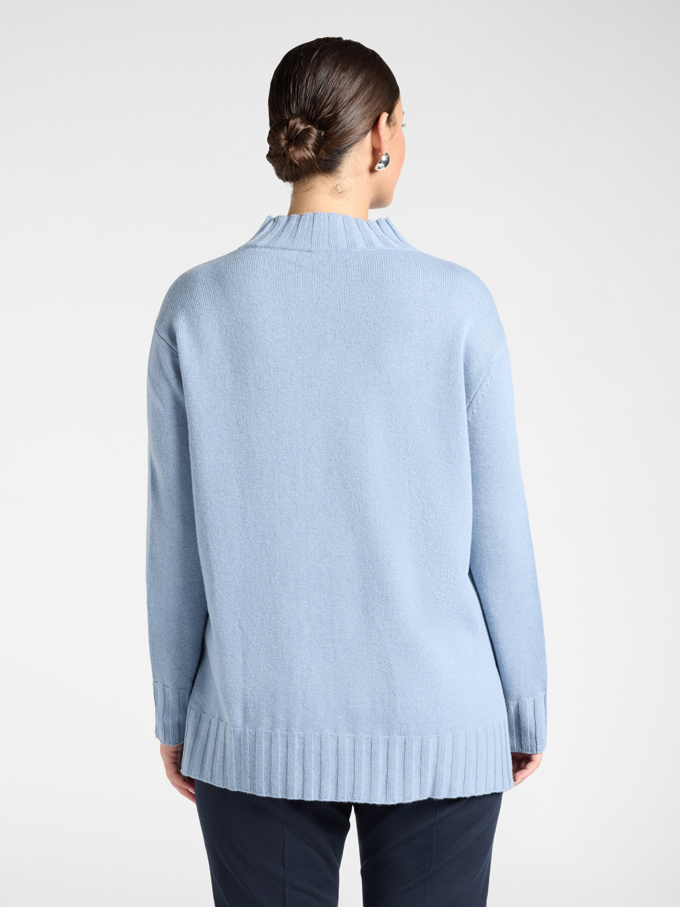 Pure wool turtleneck sweater image number 1