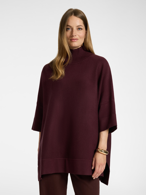 Capa em malha mista de viscose