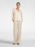 Blusa in raso di viscosa stretch image number 3