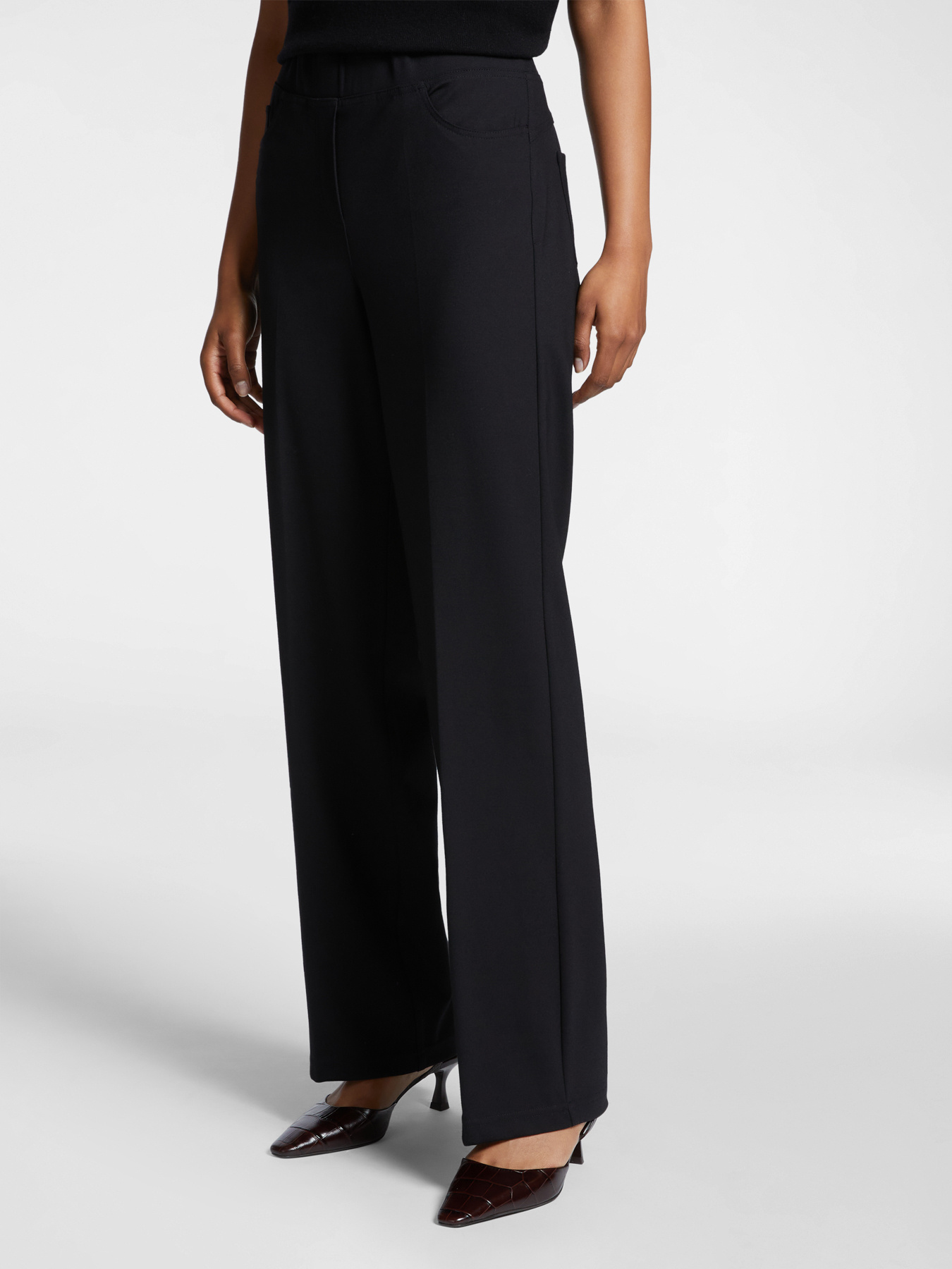 Pull-on-Hose in Maille Milano image number 2