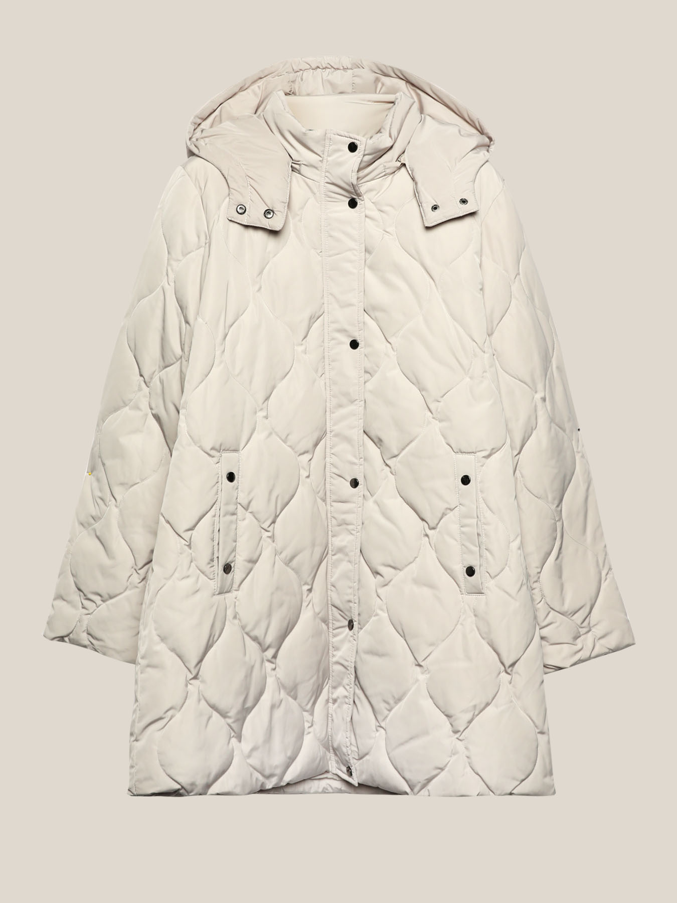 Lange Daunenjacke, gesteppt image number 4