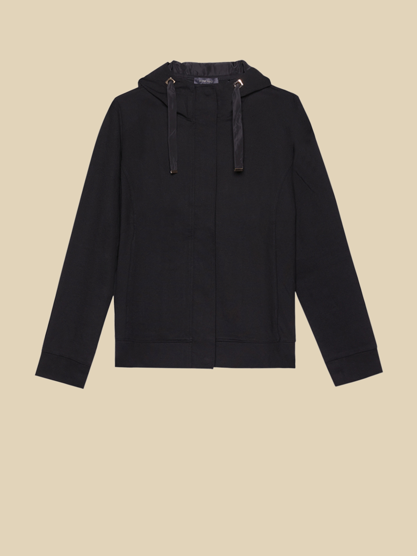 Cazadora en felpa de punto milano image number 3