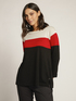 Colour block sweater image number 0
