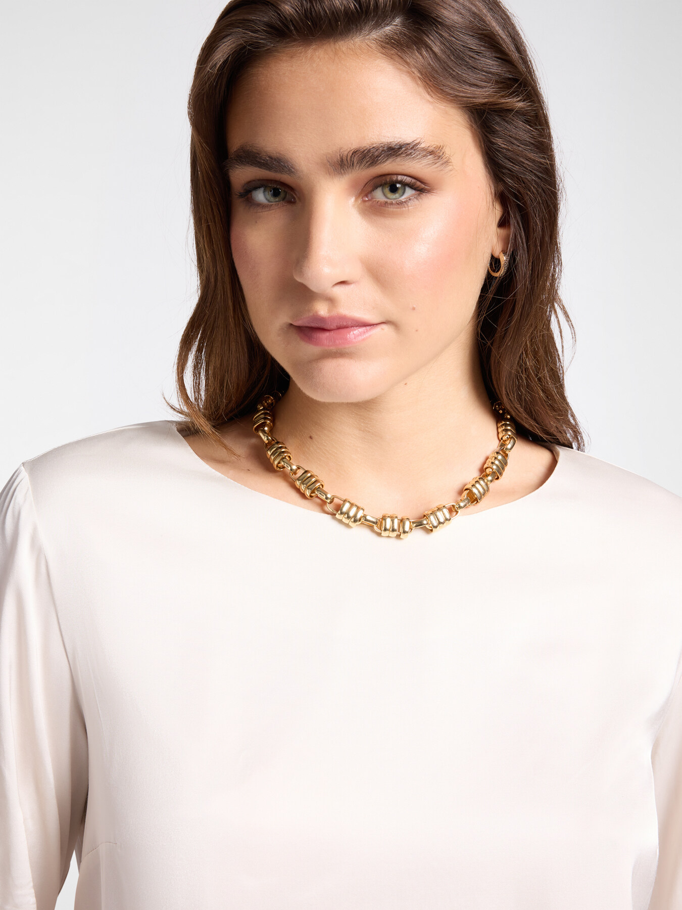 Blusa in raso image number 3