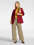 Blazer misto viscosa monopetto image number 2