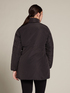 Reversible down jacket in water-repellent nylon image number 2