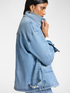 Giacca in denim stone washed image number 3